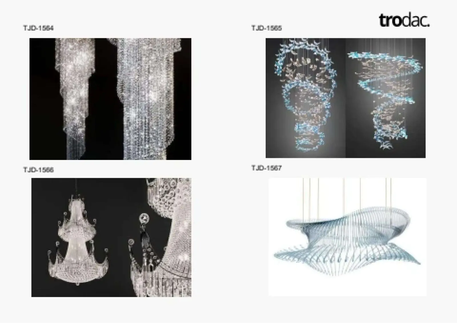 Chandeliers catalogue, page 62