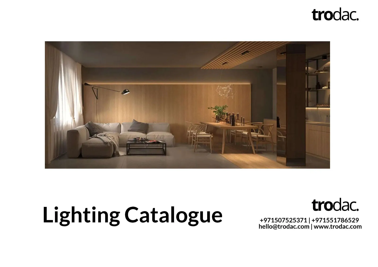 Floor lamps catalogue, cover