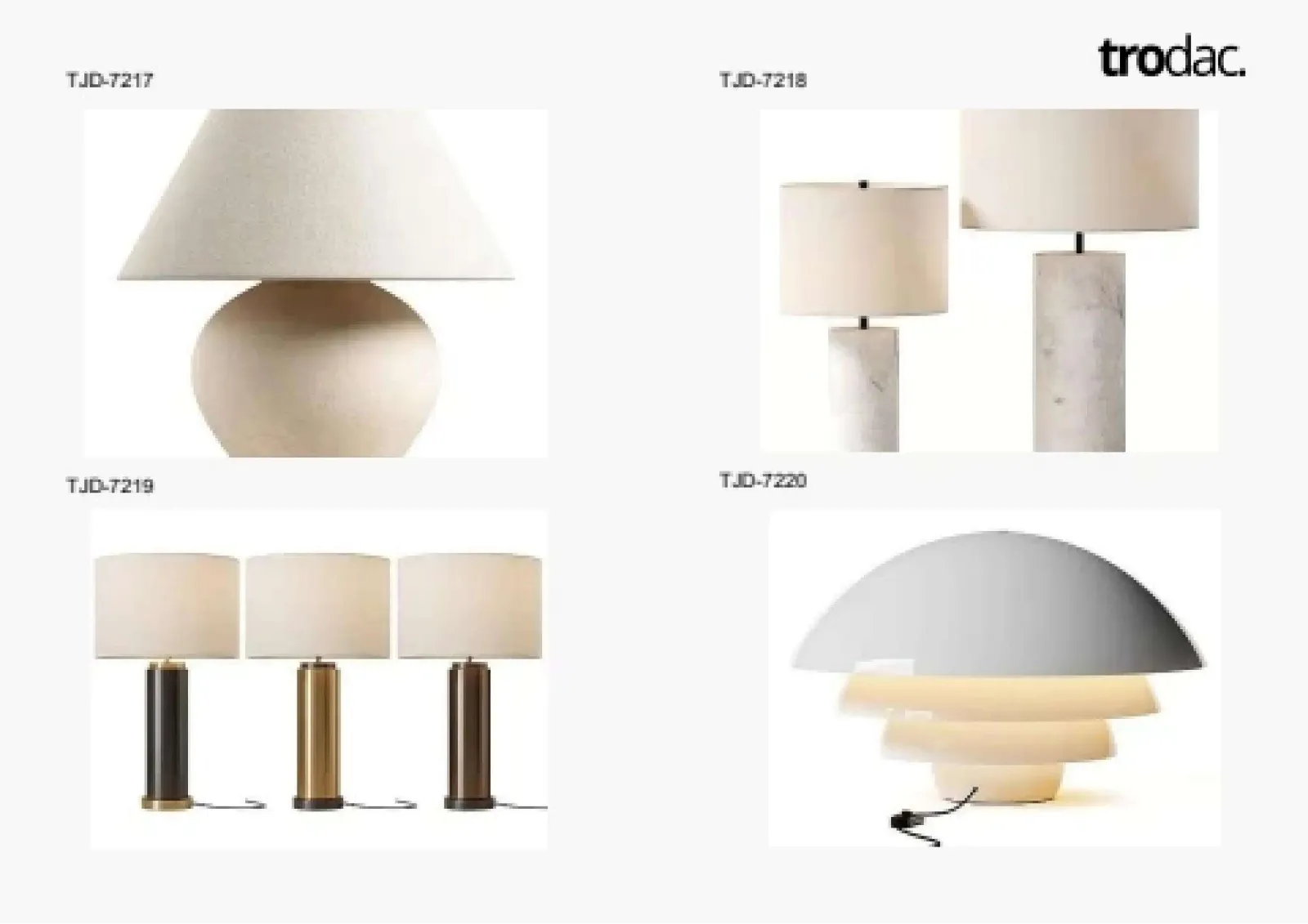 Table lamps catalogue, page 55