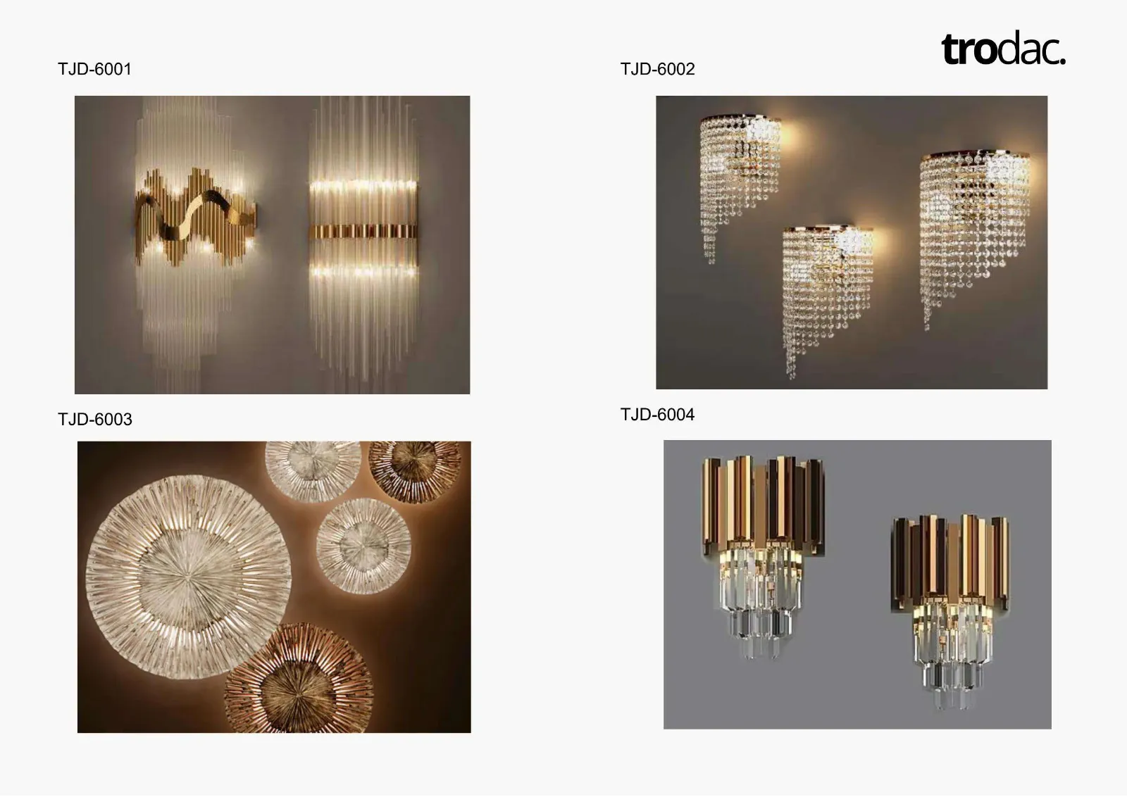 Wall lamps catalogue, cover
