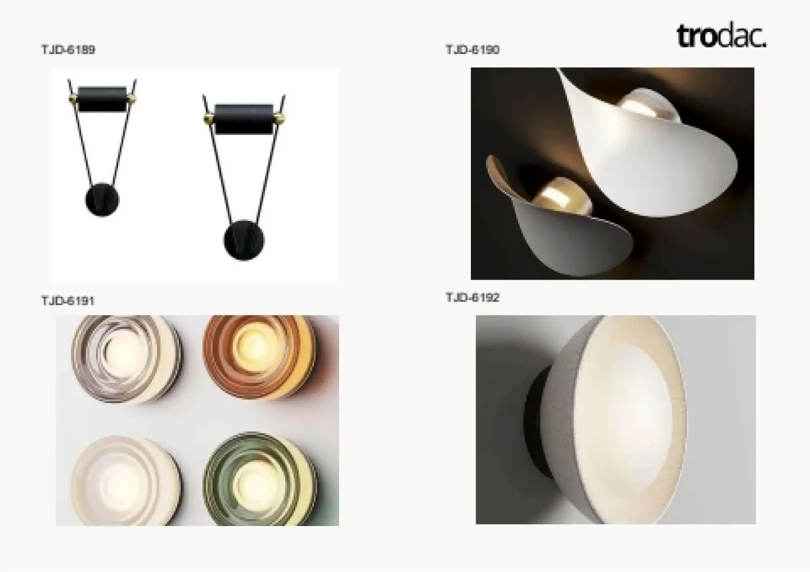 Wall lamps catalogue, page 48
